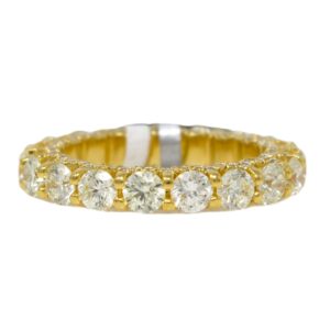 Natural VS Diamond 14kt Yellow Gold Ladies Eternal Band