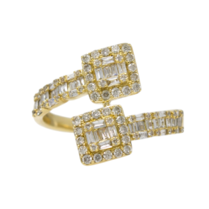 Natural Diamond 14kt Yellow Gold Ladies Ring