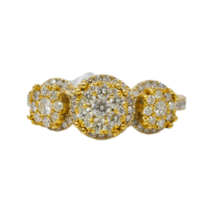 Natural VS Diamond 14kt Yellow Gold Ladies Ring