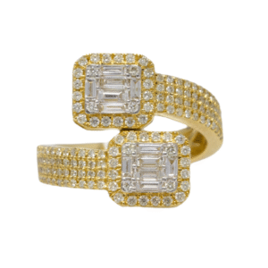 Natural VS Diamond 14kt Yellow Gold Ladies Ring