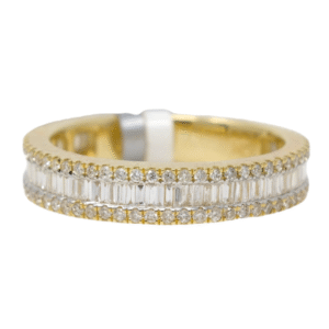 Natural Diamond 14kt Yellow Gold Ladies Band