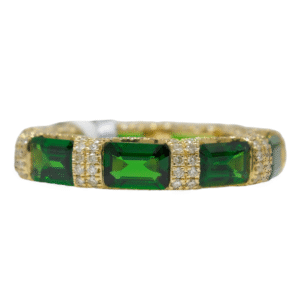 Natural VS Diamond 14kt Yellow Gold Band