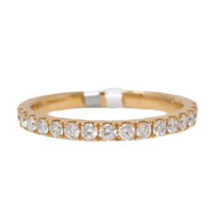 Natural VS Diamond 14kt Rose Gold Ladies Band